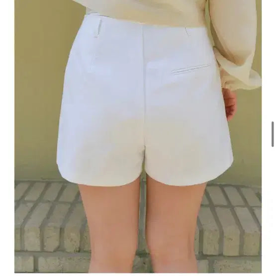[BUNJANG] Yuje Herringbone Cotton Pants Ivory S / 유제 헤링본 코튼 팬츠 아이보리 S Yuje COTTON Pants