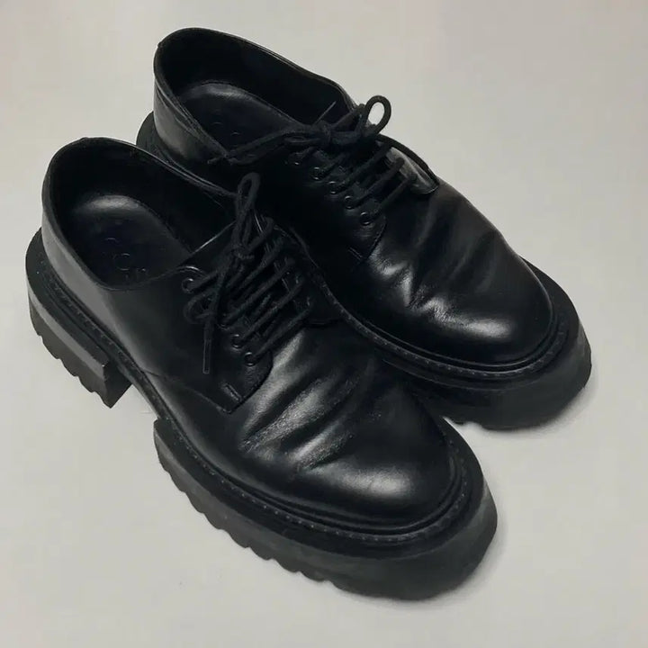 [SOLD OUT] COS 코스 블랙 더비 로퍼 구두 부츠 슈즈 uk38 240 245 25