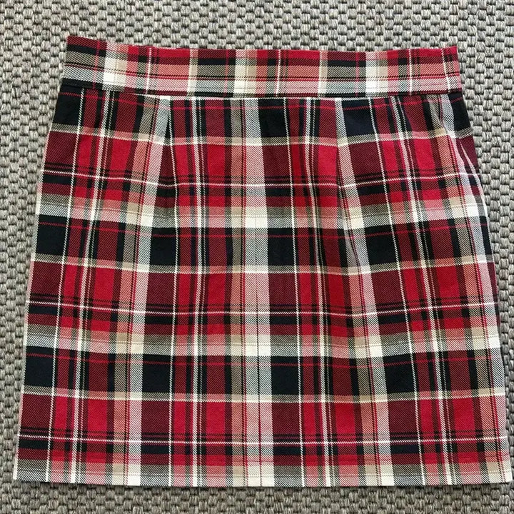 [BUNJANG] Rag &amp; Bone Check Mini Skirt (Worn by Jisoo of BLACKPINK) / 랙앤본 체크 미니스커트 (블랙핑크 지수 착용)