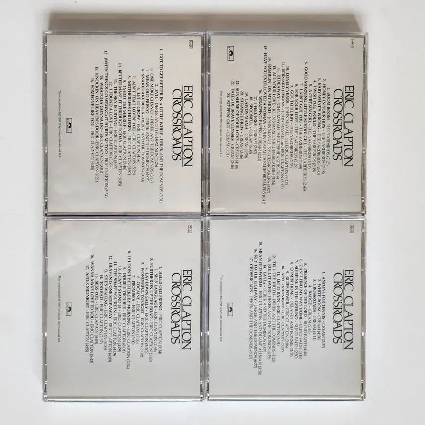 [BUNJANG] Eric Clapton Crossroads 4 CD Box Set / Eric Clapton    Crossroads (4  CD)