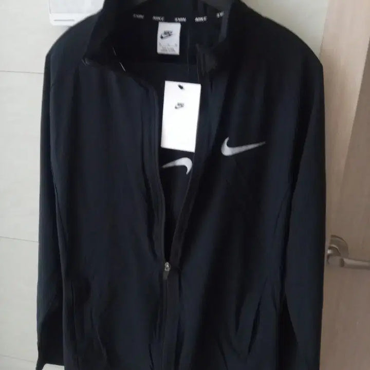 [BUNJANG] Nike Swoosh Windbreaker Set Black XL / 나이키  스우시 바람막이 세트 XL  새상품 블랙