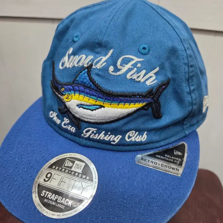 [BUNJANG] New Era Fishing Club Retro Strapback / 뉴에라 피싱클럽 레트로 스트랩백