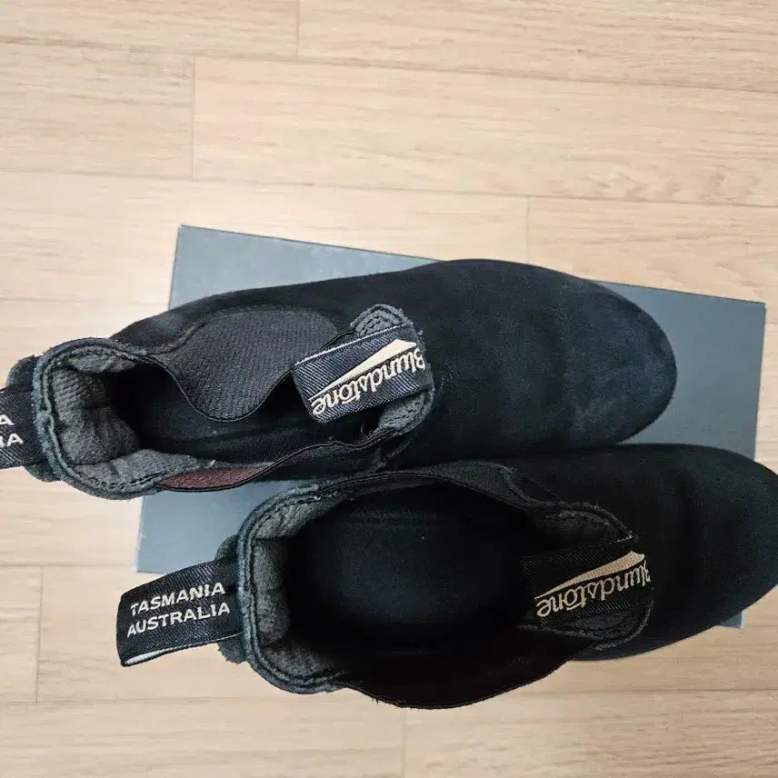 [BUNJANG] Blundstone Suede Chelsea Boots Black / 블런드스톤 스웨이드 블랙 첼시부츠