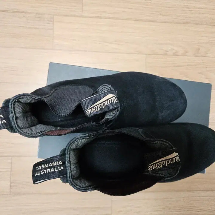 [BUNJANG] Blundstone Suede Chelsea Boots Black / 블런드스톤 스웨이드 블랙 첼시부츠