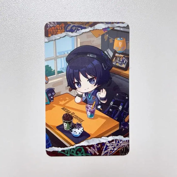 [BUNJANG] Genshin Impact Mega Coffee Wanderer Photocard / 원신 메가커피 방랑자 카드 포카