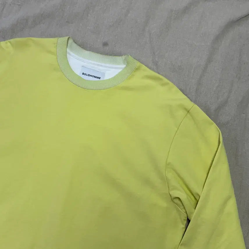 [BUNJANG] Solid Homme Colorblock Gradient Long Sleeve 48 / 솔리드옴므 배색 그라데이션 롱슬리브 48