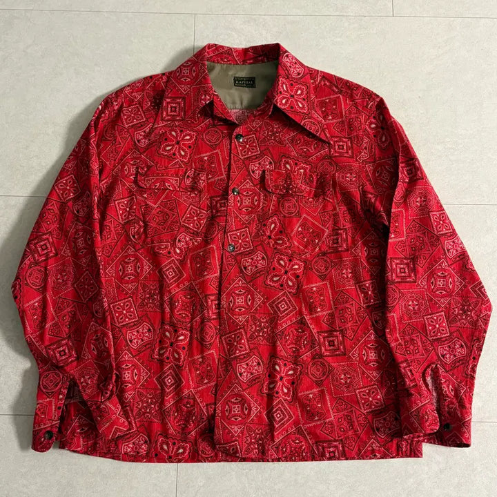 [BUNJANG] Kapital Bandana Western Shirt / (4) 캐피탈 kapital 반다나 웨스턴 셔츠