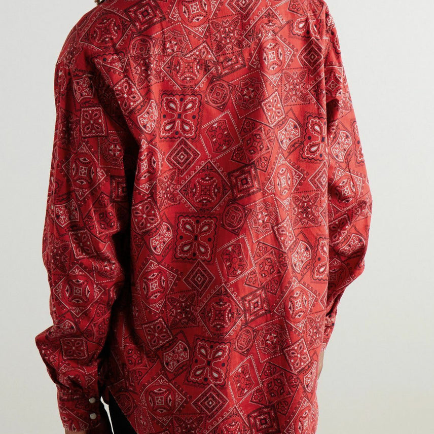 [BUNJANG] Kapital Bandana Western Shirt / (4) 캐피탈 kapital 반다나 웨스턴 셔츠