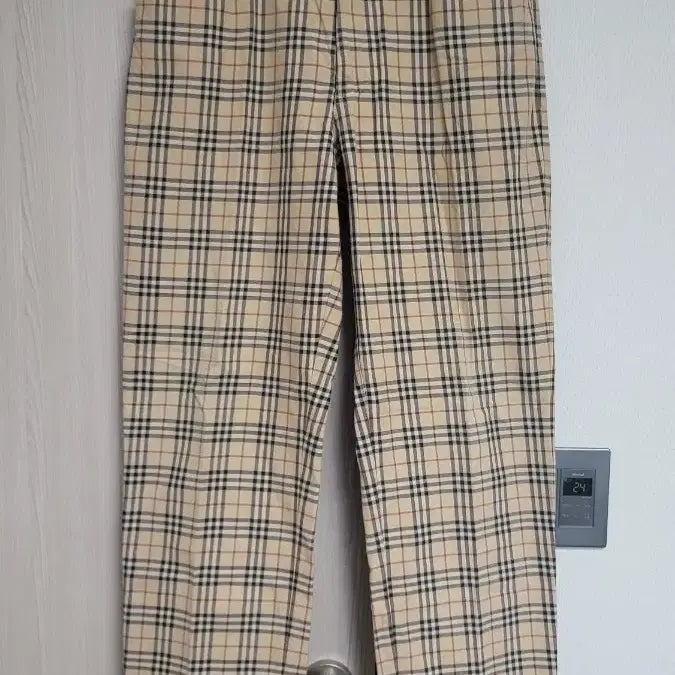[BUNJANG] Burberry London Check Trousers 34R / 버버리 런던 체크 바지 34R