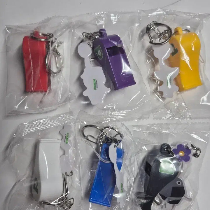 [BUNJANG] Pikmin Whistle Set (6 Types) / 피크민 호루라기 6종 1세트