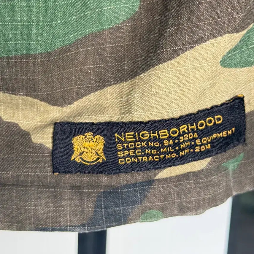 [BUNJANG] Neighborhood Camo Military Jacket / 네이버후즈 카모 야상