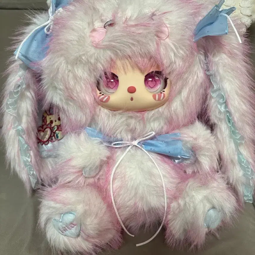 [BUNJANG] Lila 600% Long Fur Rabbit Pink / 릴라 600% 장털 토끼 핑크