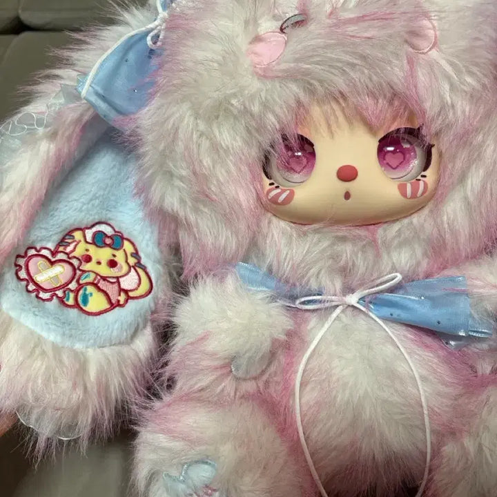 [BUNJANG] Lila 600% Long Fur Rabbit Pink / 릴라 600% 장털 토끼 핑크