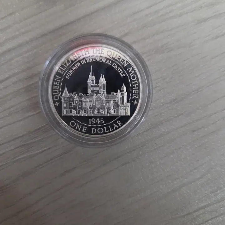 [BUNJANG] 1945 Queen Elizabeth Commemorative Silver Dollar Coin / 1945 엘리자베스 여왕 1달러 기념 은화925  15.9g