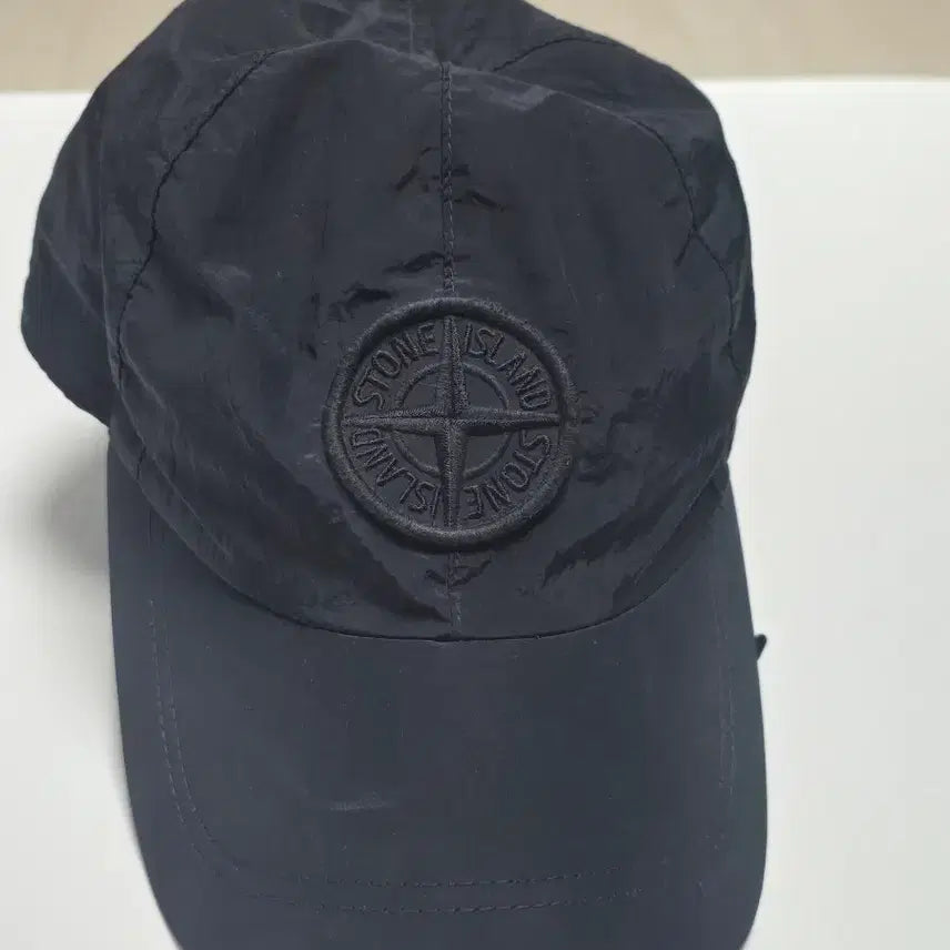 [BUNJANG] Stone Island Nylon Ball Cap Black / 스톤아일랜드 나일론 볼캡(블랙)