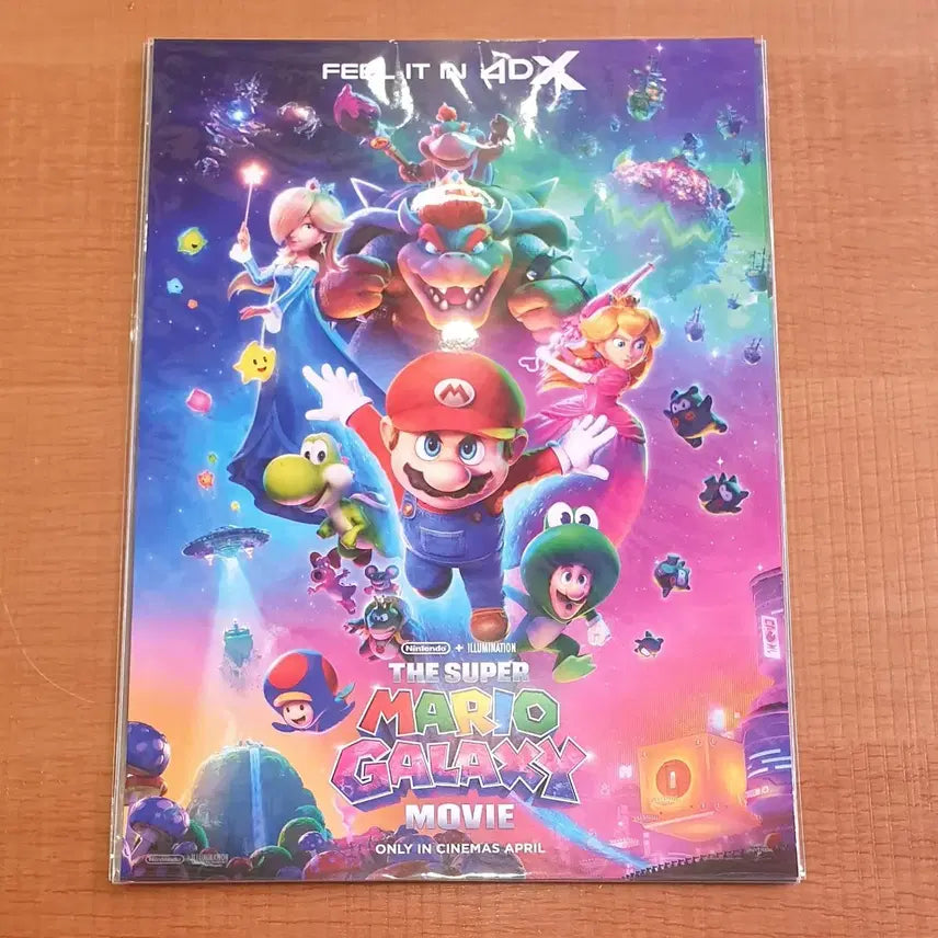 [BUNJANG] Super Mario 3-Type Poster Bundle / 슈퍼마리오포스터 특별관 3종 일괄