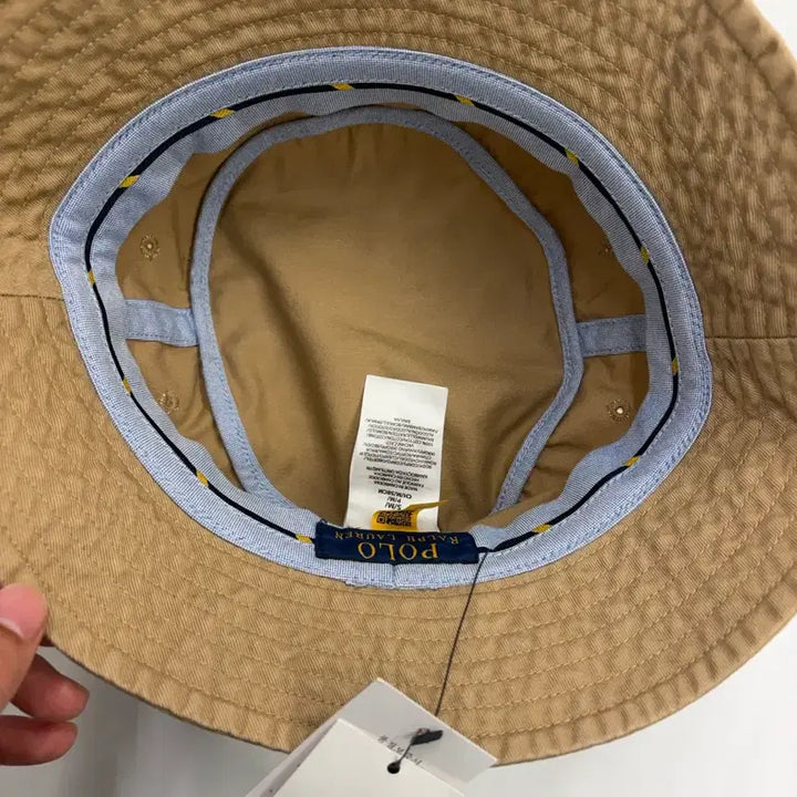 [BUNJANG] Polo Ralph Lauren Beige Bucket Hat S/M / [S/M] 새상품 폴로 랄프로렌 베이지 버킷햇