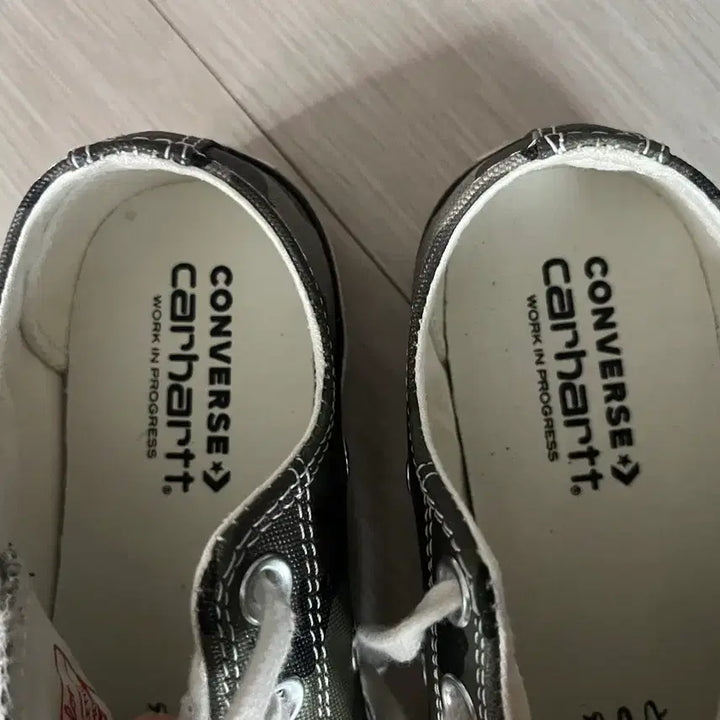 [BUNJANG] Converse x Carhartt Chuck Taylor 70 Low Camo Sneakers (220) / (상태극상) 컨버스 X 칼하트 척테일러 70 로우 카모 220