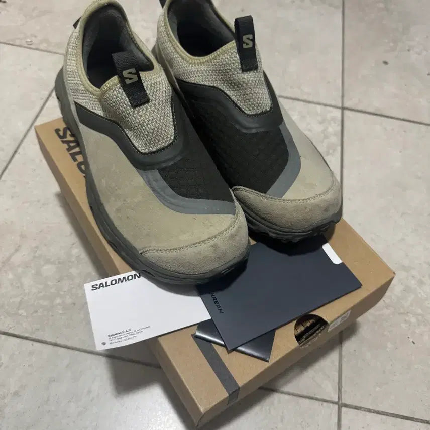 [BUNJANG] Salomon RX Snug Moss Grey Shoes / 살로몬 RX 스너그 모스그레이