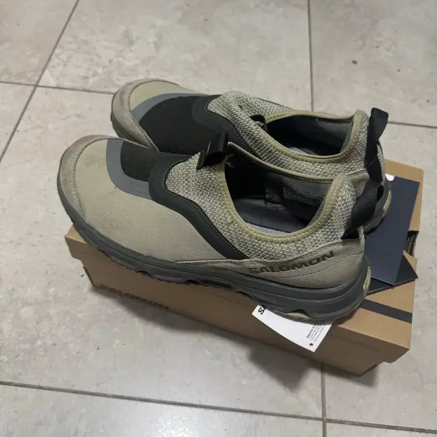 [BUNJANG] Salomon RX Snug Moss Grey Shoes / 살로몬 RX 스너그 모스그레이