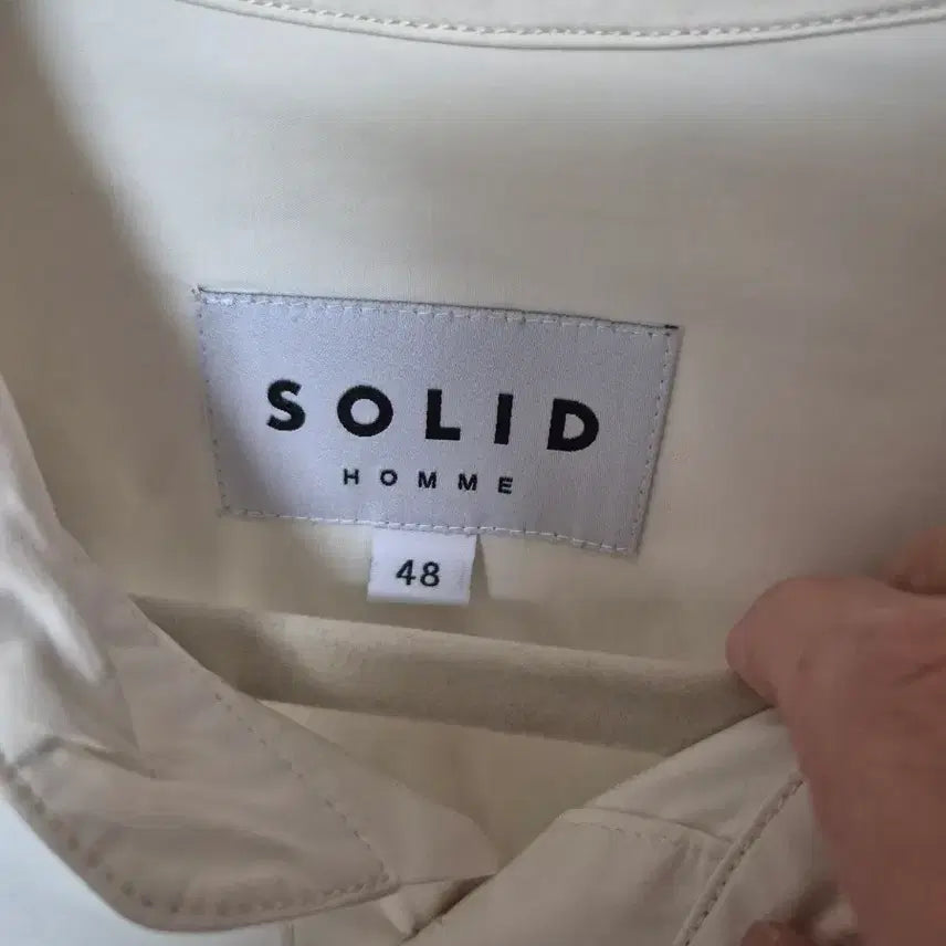 [BUNJANG] Solid Homme Oversized Shirt / 솔리드옴므 오버핏 셔츠 48