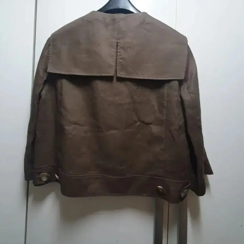 [BUNJANG] Karl Lagerfeld Brown Short Jacket / 칼 라거펠트 브라운 숏 자켓