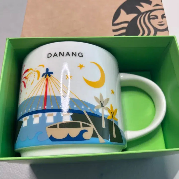 [BUNJANG] Starbucks You Are Here Collection Da Nang City Mug / 스타벅스 유아히어 You Are Here 다낭 시티컵 머그컵