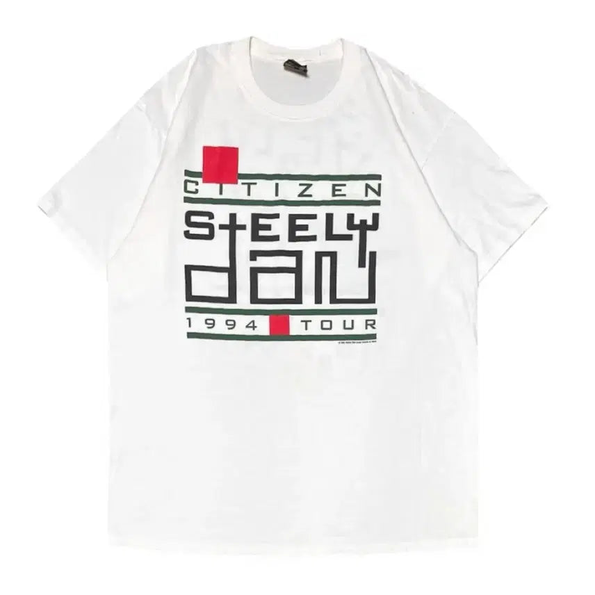 [BUNJANG] Steely Dan 90s Vintage Band T-Shirt / 90s 스틸리 댄 밴드티 빈티지 반팔 티셔츠 steely dan