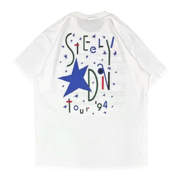 [BUNJANG] Steely Dan 90s Vintage Band T-Shirt / 90s 스틸리 댄 밴드티 빈티지 반팔 티셔츠 steely dan
