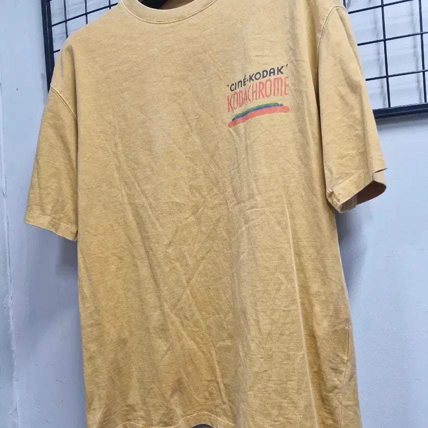 [BUNJANG] Kodak Pigment Dyeing Short-Sleeve T-Shirt Size 95M / 95M 코닥 피그먼트 다잉 반팔티.