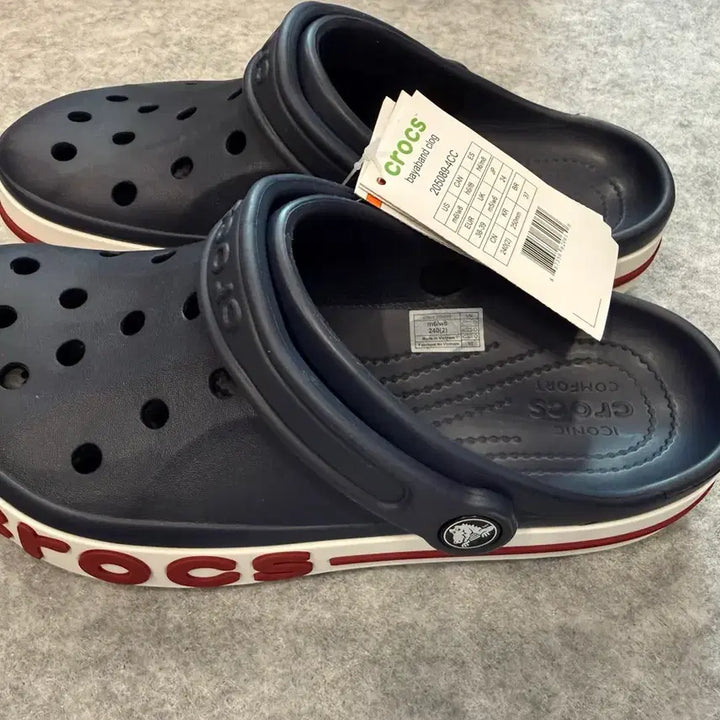 [BUNJANG] Crocs Baya Band Clog Navy Size 250 New / 크록스 바야밴드 클로그 네이비 250 새상품