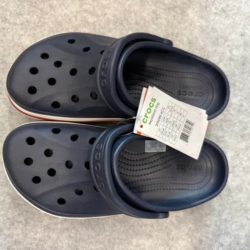 [BUNJANG] Crocs Baya Band Clog Navy Size 250 New / 크록스 바야밴드 클로그 네이비 250 새상품