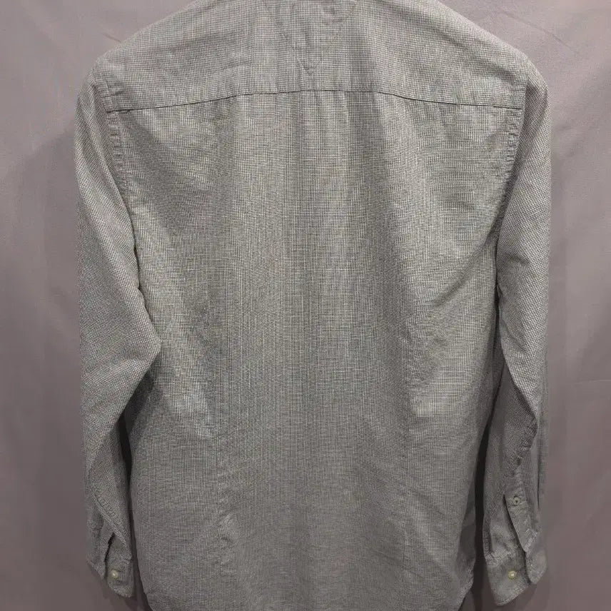 [BUNJANG] Tommy Hilfiger Gingham Check Shirt Cotton Linen Blend L / 타미힐피거 깅엄체크 셔츠 100