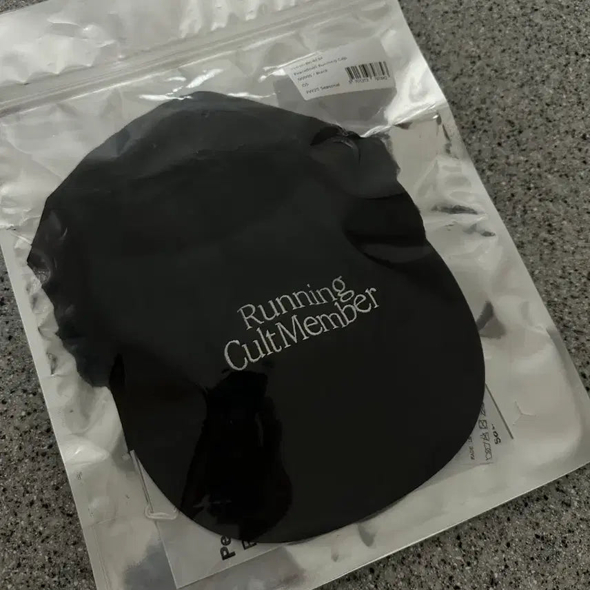 [BUNJANG] Satisfy Peace Shell Running Cap Black / satisfy 새티스파이 피스쉘 러닝캡