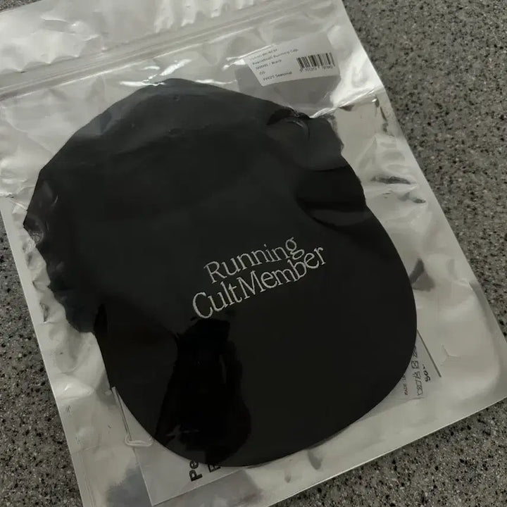 [BUNJANG] Satisfy Peace Shell Running Cap Black / satisfy 새티스파이 피스쉘 러닝캡