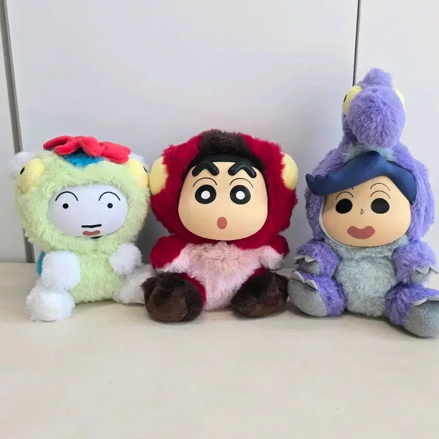 [BUNJANG] Crayon Shin-chan Dinosaur Diary Figure Set / 짱구 공룡일기 피규어 인형 일괄