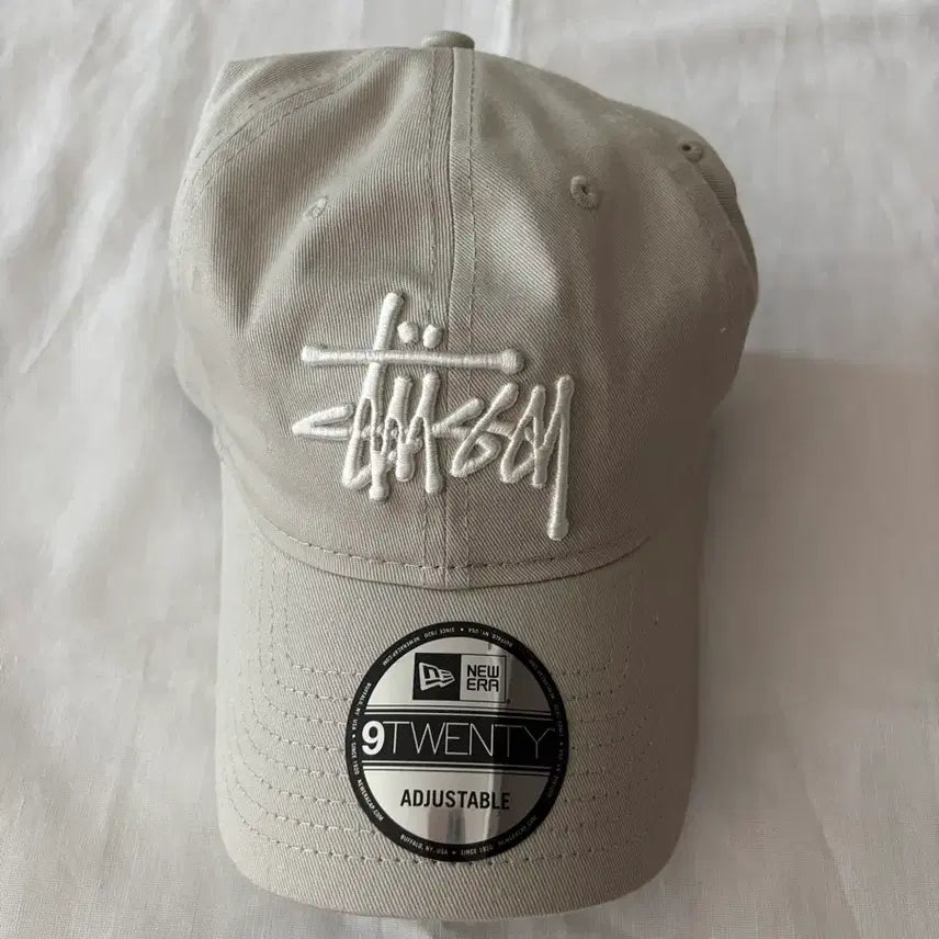 [BUNJANG] Stussy x New Era 9TWENTY Basic Cap Stone / 스투시 뉴에라 9TWENTY 볼캡
