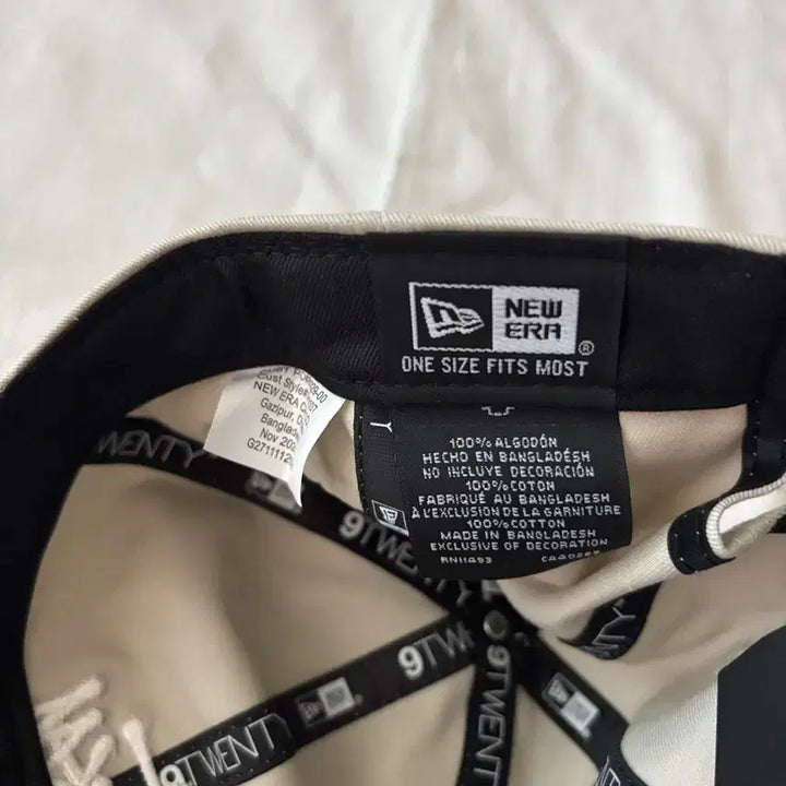[BUNJANG] Stussy x New Era 9TWENTY Basic Cap Stone / 스투시 뉴에라 9TWENTY 볼캡