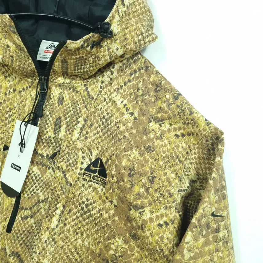 [BUNJANG] Nike ACG x Supreme Denim Pullover Snake Skin KC Label / 나이키 ACG x 슈프림 데님 풀오버 스네이크 스킨 KC 레이블