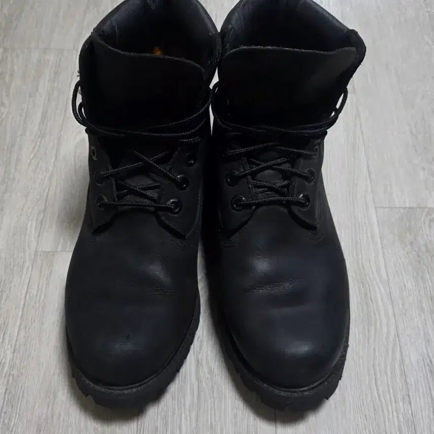 [BUNJANG] Timberland 6-Inch Waterproof Premium Black Boots / [250~255]팀버랜드 6인치 워터프루프 프리미엄 블랙부츠