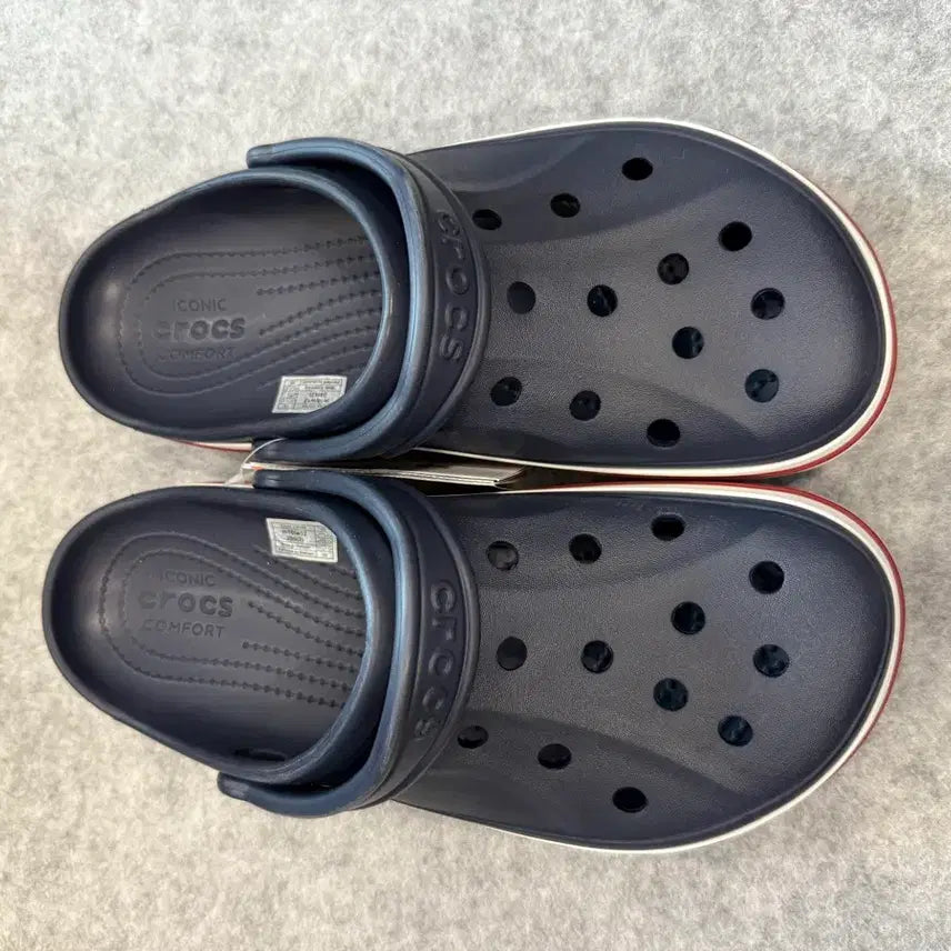 [BUNJANG] Crocs Baya Band Navy 280 New / 크록스 바야밴드 네이비 280 새상품