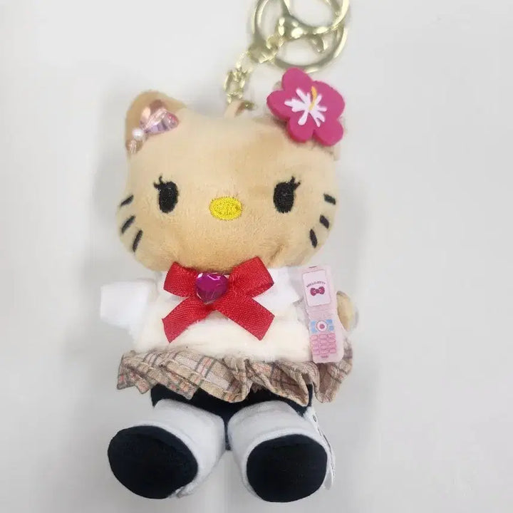 [BUNJANG] Hello Kitty Doll Keyring / 헬로키티 인형 키링 학생복 플립폰
