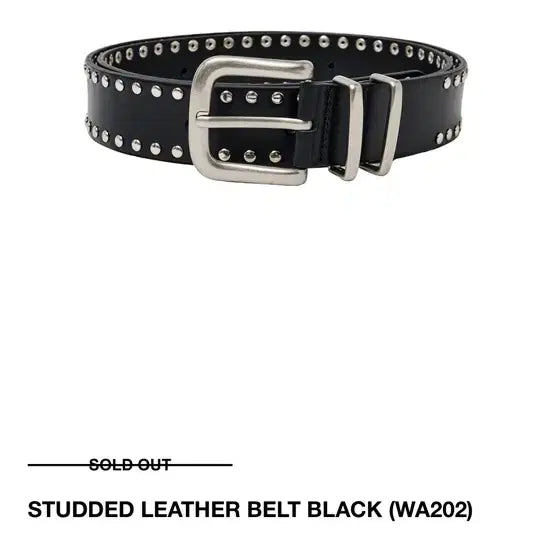 [BUNJANG] Allene Studded Belt / 알렌느 스터드 벨트 2사이즈
