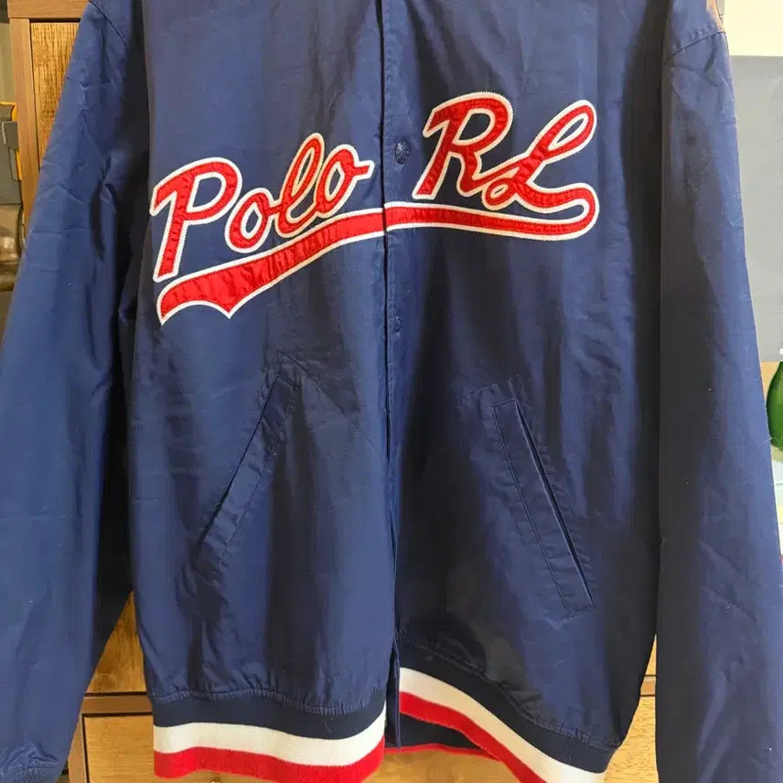 [BUNJANG] Polo Ralph Lauren Baseball Jacket / 폴로 랄프로렌 베이스볼 자켓