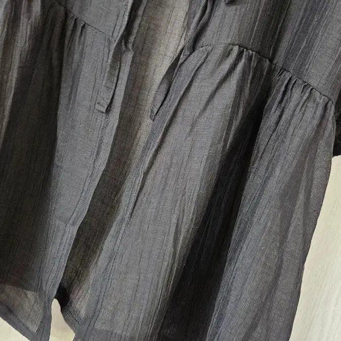 [BUNJANG] Sheer Ribbon Cardigan / 시스루 가디건 새상품