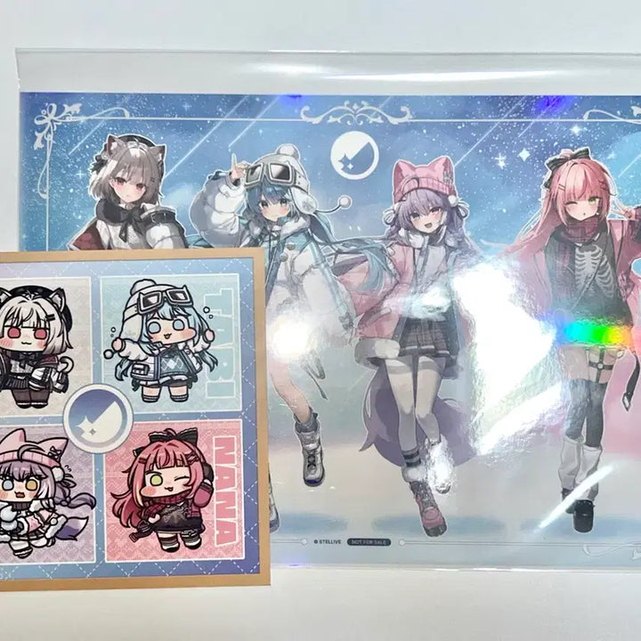 [BUNJANG] Stellive 2025 AGF Exclusive Shikishi / 스텔라이브 2025 AGF 특전 + 색지