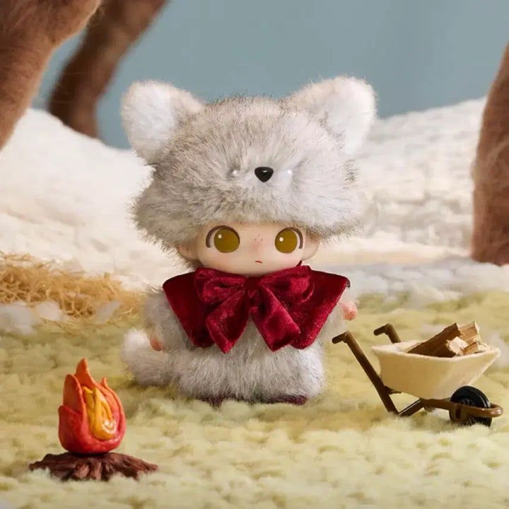 [BUNJANG] Pop Mart DIMOO Secret Theatre Troupe Wolf Plush Keychain (Sealed) / (미개봉)팝마트 디무 비밀연극단 인형키링 늑대