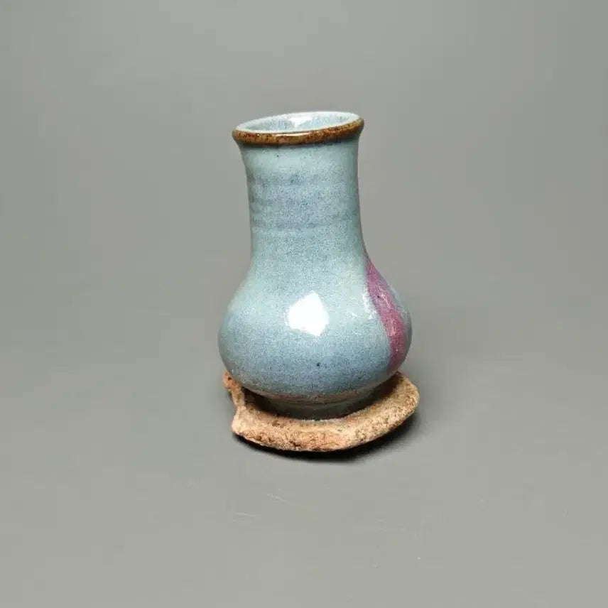 [BUNJANG] Chinese Celadon Porcelain Small Vase / 금송대 군요 천람유 홍반 소형 병 중국도자기 골동품 미술품 수집품