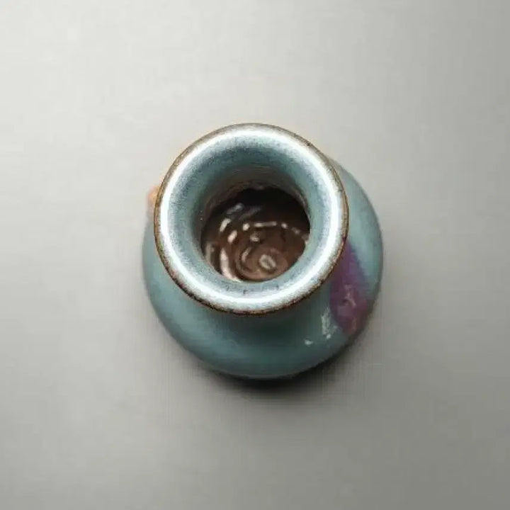 [BUNJANG] Chinese Celadon Porcelain Small Vase / 금송대 군요 천람유 홍반 소형 병 중국도자기 골동품 미술품 수집품