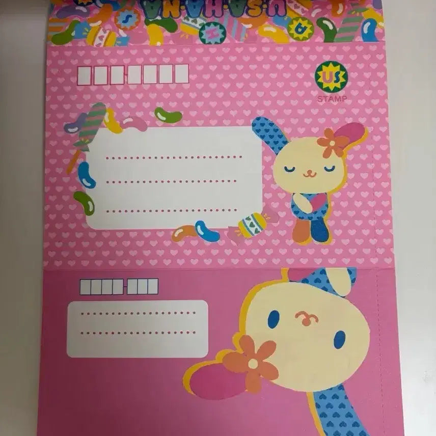 [BUNJANG] Sanrio Usahana Classic Memo Pad Paper Goods / 고전 산리오 우사하나 메모지 메모장 지류